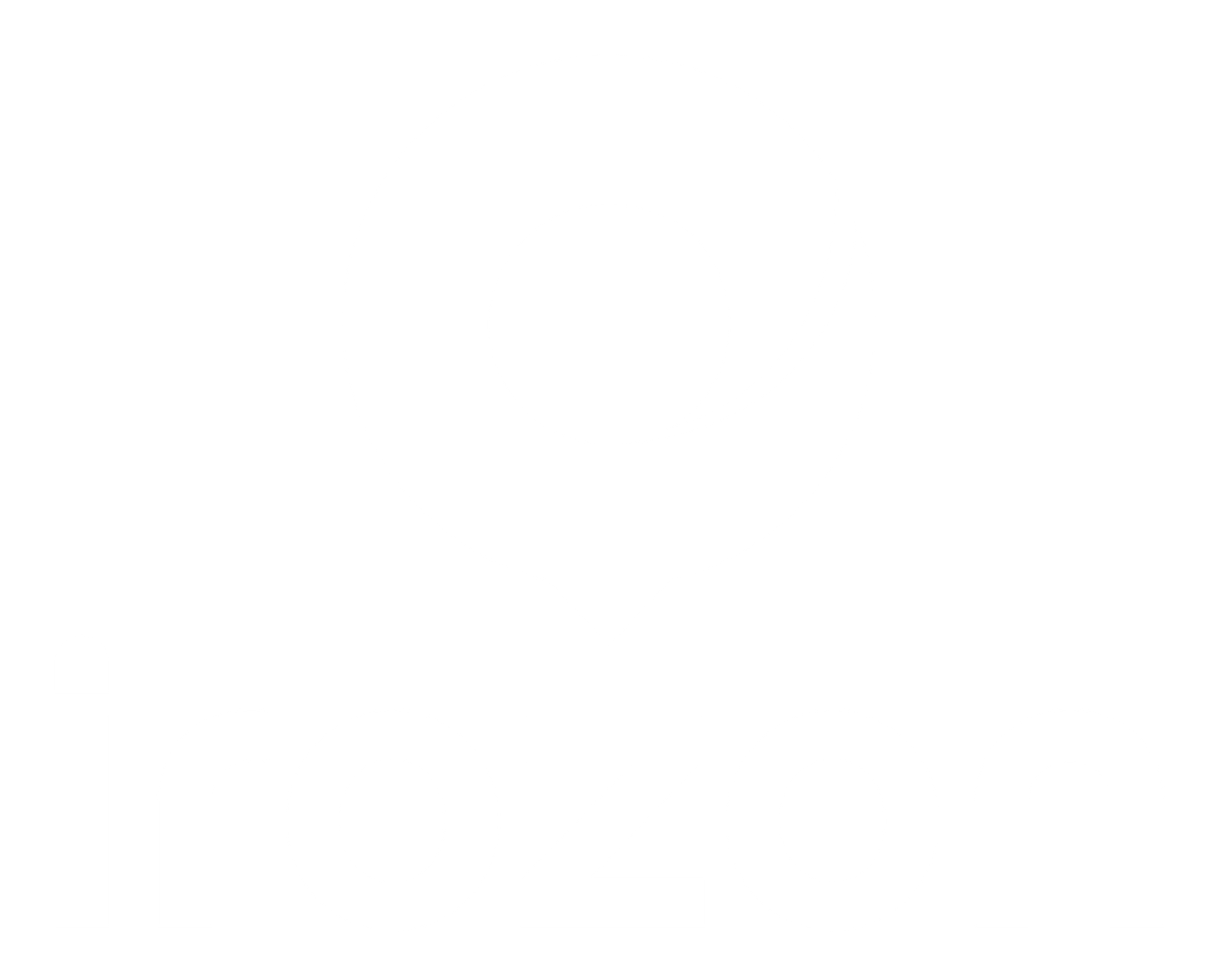 Irozon logo, stacked icon over wordmark, white reversed, on dark Ink background